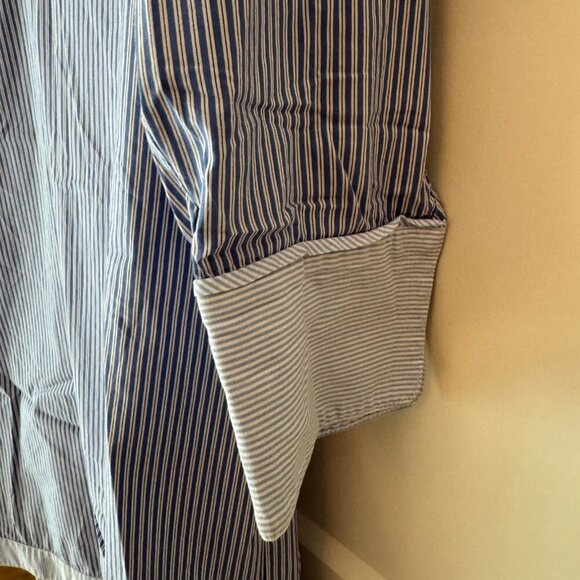 Vineyard Vines Blue Striped Popover Tunic Top Size 12 - Picture 5 of 10